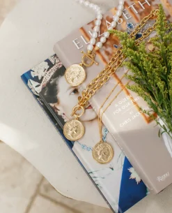 Queen Elizabeth Coin Necklace|Susan Shaw Outlet