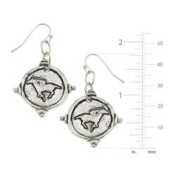 Race Horse Intaglio Earrings|Susan Shaw Discount