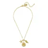 Sand & Sea Paperclip Necklace|Susan Shaw Clearance