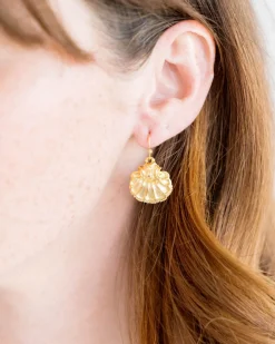 Scallop Earrings|Susan Shaw Hot