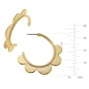 Scallop Hoops|Susan Shaw Hot