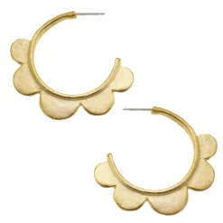 Scallop Hoops|Susan Shaw Hot