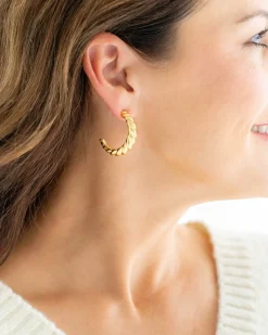 Shrimp Hoops|Susan Shaw Sale