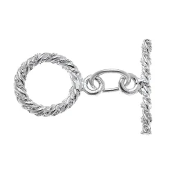 Silver Textured Toggle Extender|Susan Shaw Best