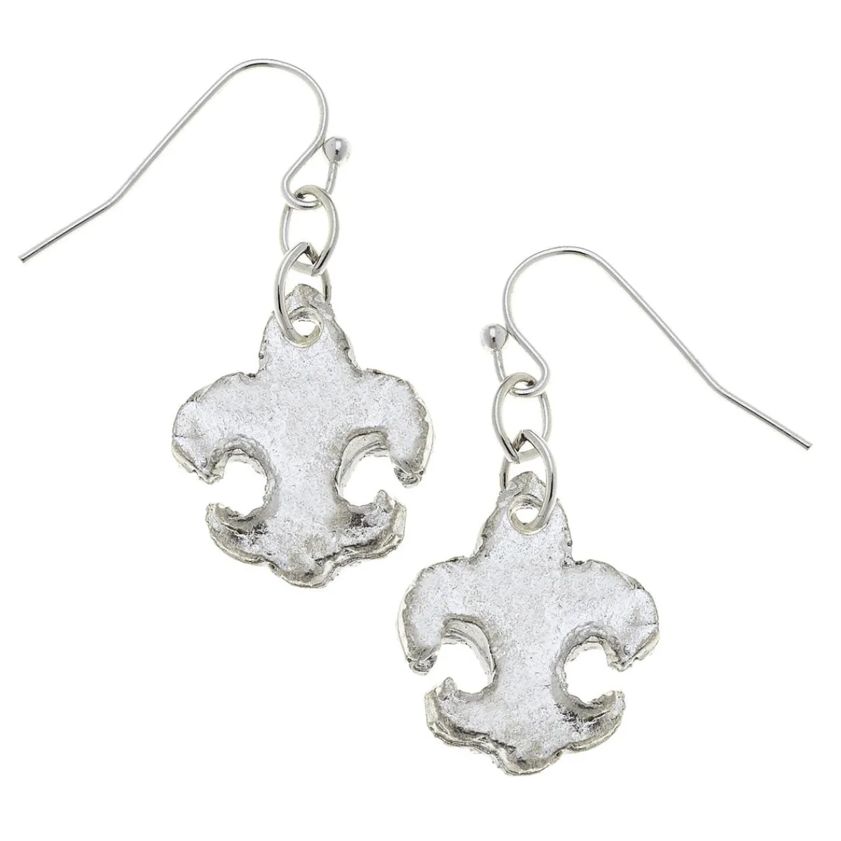 Small Fleur-de-lis Earrings|Susan Shaw Best