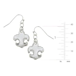 Small Fleur-de-lis Earrings|Susan Shaw Best