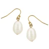 Small Freshwater Pearl Drop Earrings|Susan Shaw Sale