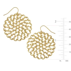 Small Round Filigree Earrings|Susan Shaw Online
