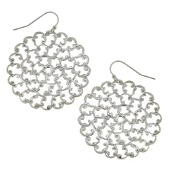 Small Round Filigree Earrings|Susan Shaw Online
