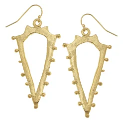 Studded Spear Earrings|Susan Shaw Sale
