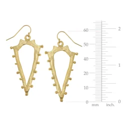 Studded Spear Earrings|Susan Shaw Sale