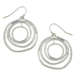 Swirl Cut Out Earrings|Susan Shaw Best