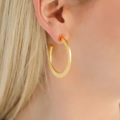Textured Classic Hoops|Susan Shaw Hot