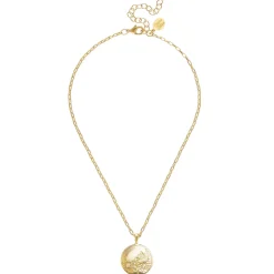 Tobacco Leaf Cable Necklace|Susan Shaw Discount