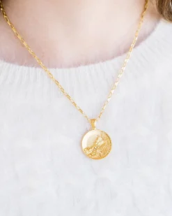 Tobacco Leaf Cable Necklace|Susan Shaw Discount