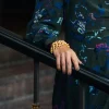 Triple Strand Double Link Chain Bracelet|Susan Shaw Discount