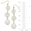 Triple Tier Pearl Drop Earrings|Susan Shaw Hot