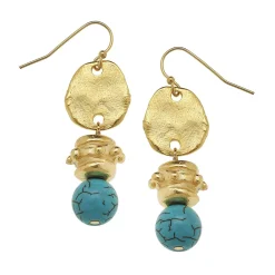 Turquoise Bentley Earrings|Susan Shaw Hot