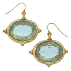 Venetian Glass Bee Earrings|Susan Shaw Online
