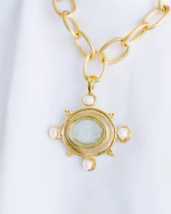 Venetian Glass Bee Elegant Pendant Necklace|Susan Shaw Sale