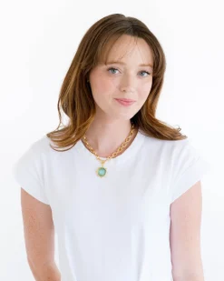 Venetian Glass Coin Necklace|Susan Shaw Best