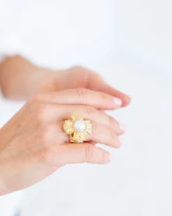 Vintage Cross Cab Ring|Susan Shaw Online