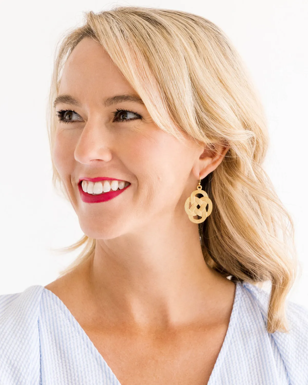 Woven Loop Earrings|Susan Shaw Online