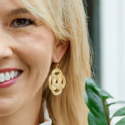 Woven Loop Earrings|Susan Shaw Online